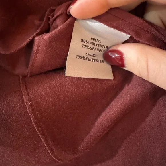 Bagatelle Burgundy Women's Jacket - Picture 5 of 5